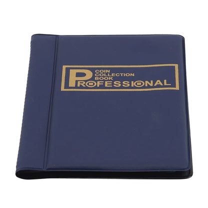 480/120 Coins Storage Book Commemorative Coin Collection Album Holders Collection Volume Folder Hold Multi-Color Empty Coin