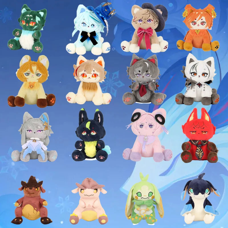 Anime figure Genshin Impact Plush toy plush pillow pendant legend puppet game lover Chridren Halloween Christmas decoration Gift