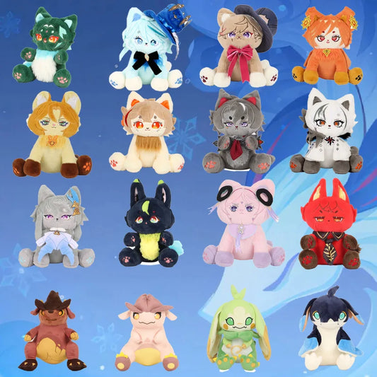 Anime figure Genshin Impact Plush toy plush pillow pendant legend puppet game lover Chridren Halloween Christmas decoration Gift