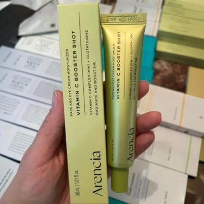 Korean Skin Care Brand Arencia Booster Shot Serum Vitamin C Brighten Skin Tone Essence Retinal Caffeine Smooth Fine Lines Serum