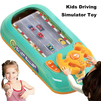 Simulated Driving Racing Car Board Game with Sound Interactive Simulation Racing Toy Car Racing Adventure Toy for 3+ kids gifts