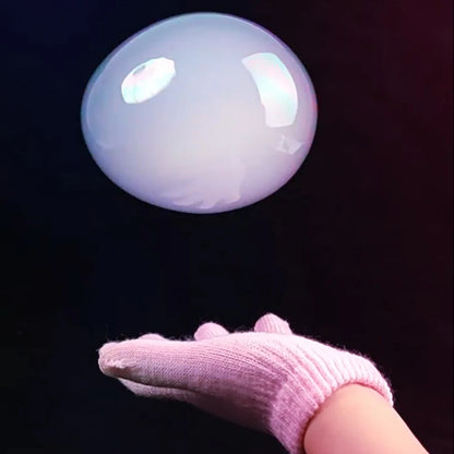 Elastic Smoke Bubble Machine USB Rechargeable Portable Bubble Maker Elastic Bubble Fog Wand for Kids  Electric Bubble Blower