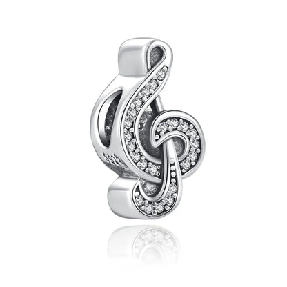 2025 New S925 Silver Spring Ball Bear Cross Pendant Suitable for Original Bracelets DIY Accessories Women's Charm Jewelry Gifts