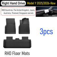 RHD Y 3pcs Floor Mat