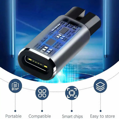 5V Type-C Shaver Adapter Charger Converter for Philips OneBlade QP2724 QP2834 QP1424 QP1924 QP4631 Beard Trimmer