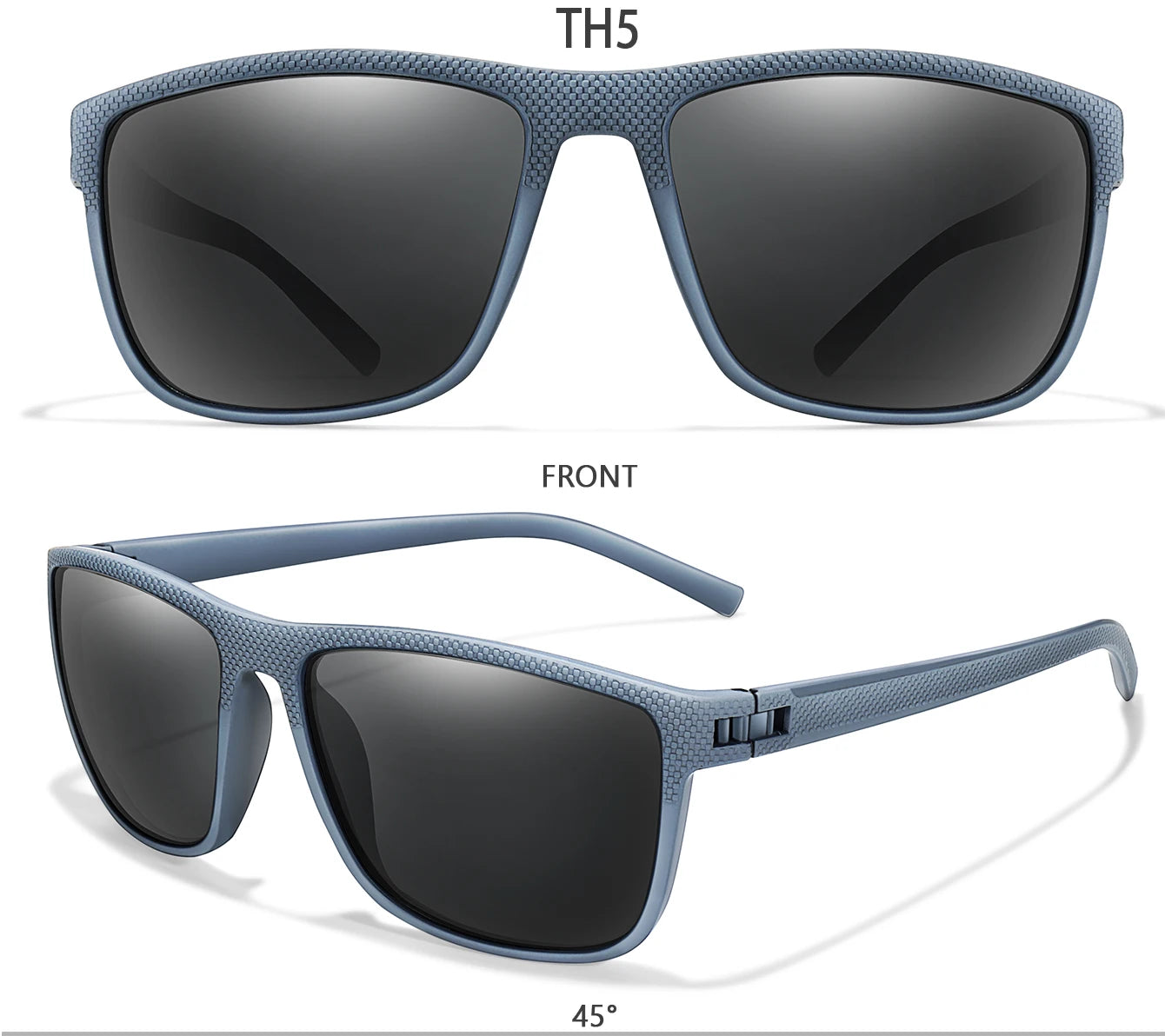LOISRUBY Brand Classic Cycling Polarized Sunglasses Men Women Mtb Bicycle Square Eyewear Camping Hiking Driving Goggles UV400