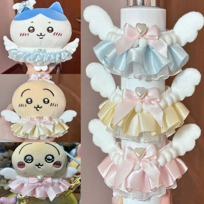 Cotton Doll Clothes Dress For Nunu Body Doll 10/13cm Cute Lolita Princess Style Girls Gift Doll Bear Dress Toy Accessories