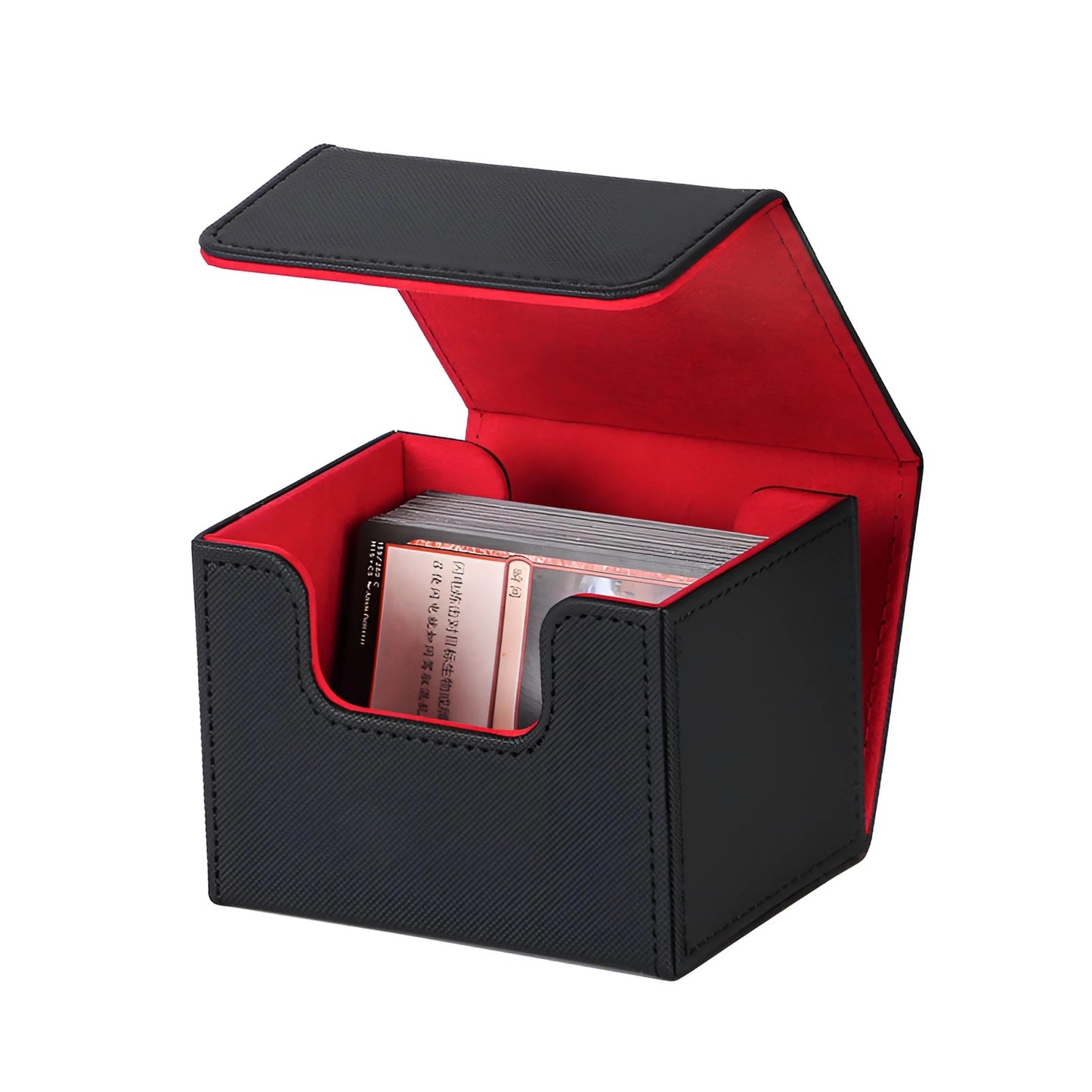 Flap Side Insert Card Collection Box Game Peripheral Magic Card Box Household Small Items Storage Box Desktop Organizer