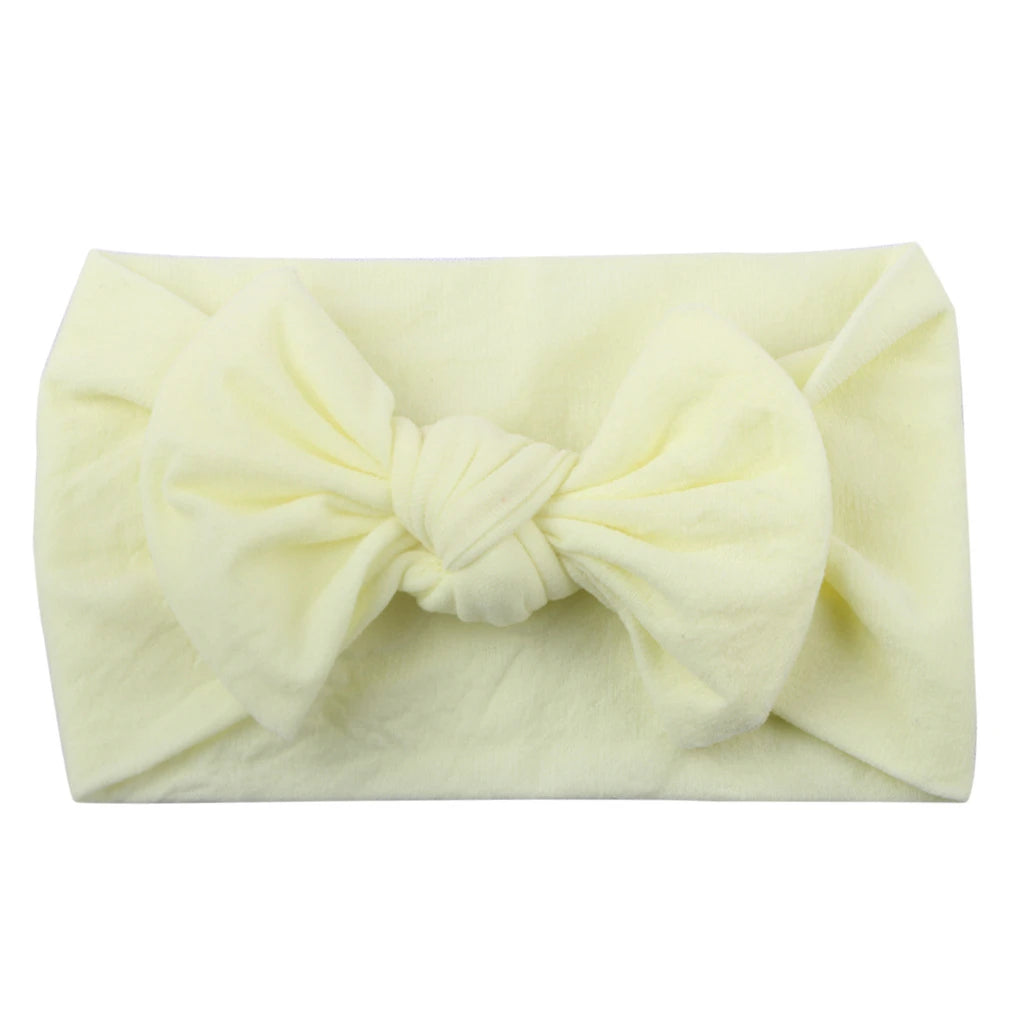 Baby Headband Girls Headwear Hair Accessory Bow Knot Bandage Infant Newborn Toddlers Clothes Kids Rabbit Ear Photo Props