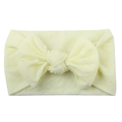 Baby Headband Girls Headwear Hair Accessory Bow Knot Bandage Infant Newborn Toddlers Clothes Kids Rabbit Ear Photo Props