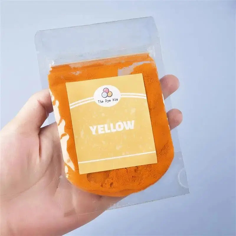 10g 24 Colors Fabric Dye Clothing Refurbished Coloring Agent Cotton Linen Jeans Canvas Pigment Home Tie-Dye Handmade Supplies