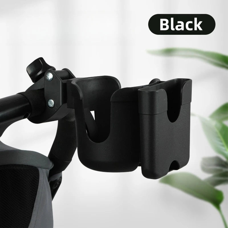 Pram Cup Holders Children's Stroller Bottle Holders Pram Bottle Holders Anti-Slip Design Pram Accessories Mobile Phone Holders