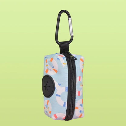 1pcs Colorful Design Dog Poo Bag Holder Dispenser Durable Use For Dog Leash Attachment (Without Poo Bag And Leash)