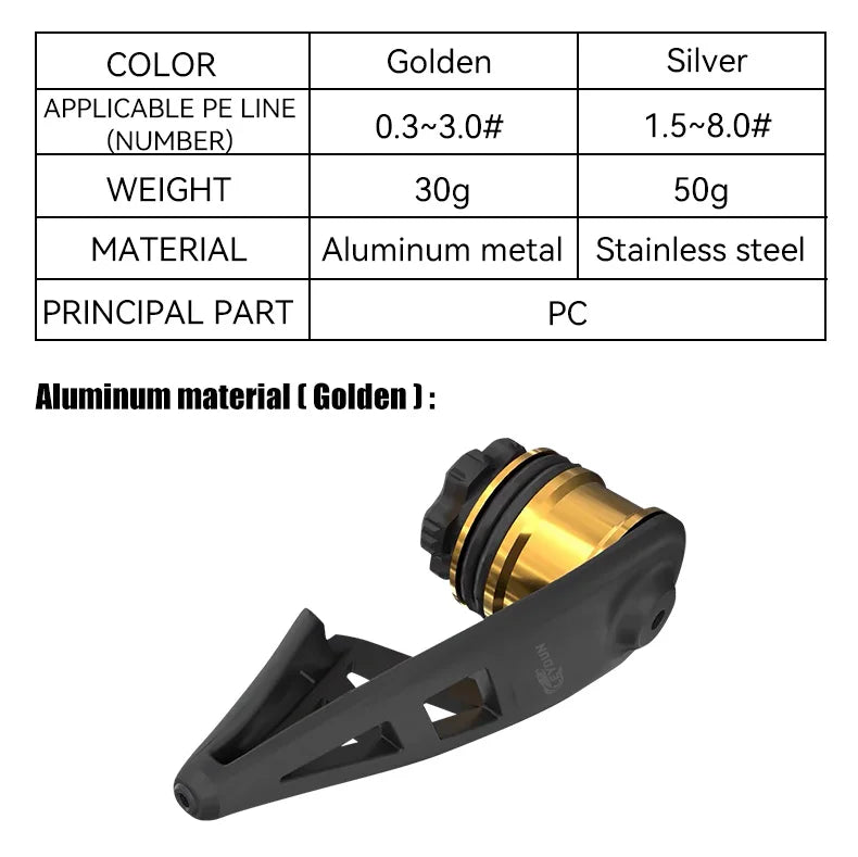 LEYDUN Fishing Tools PR Knotter Assist Line Leader Connection Knotting Machine Bobbin Winder Lines Wire Japan GT FG Knot Tool