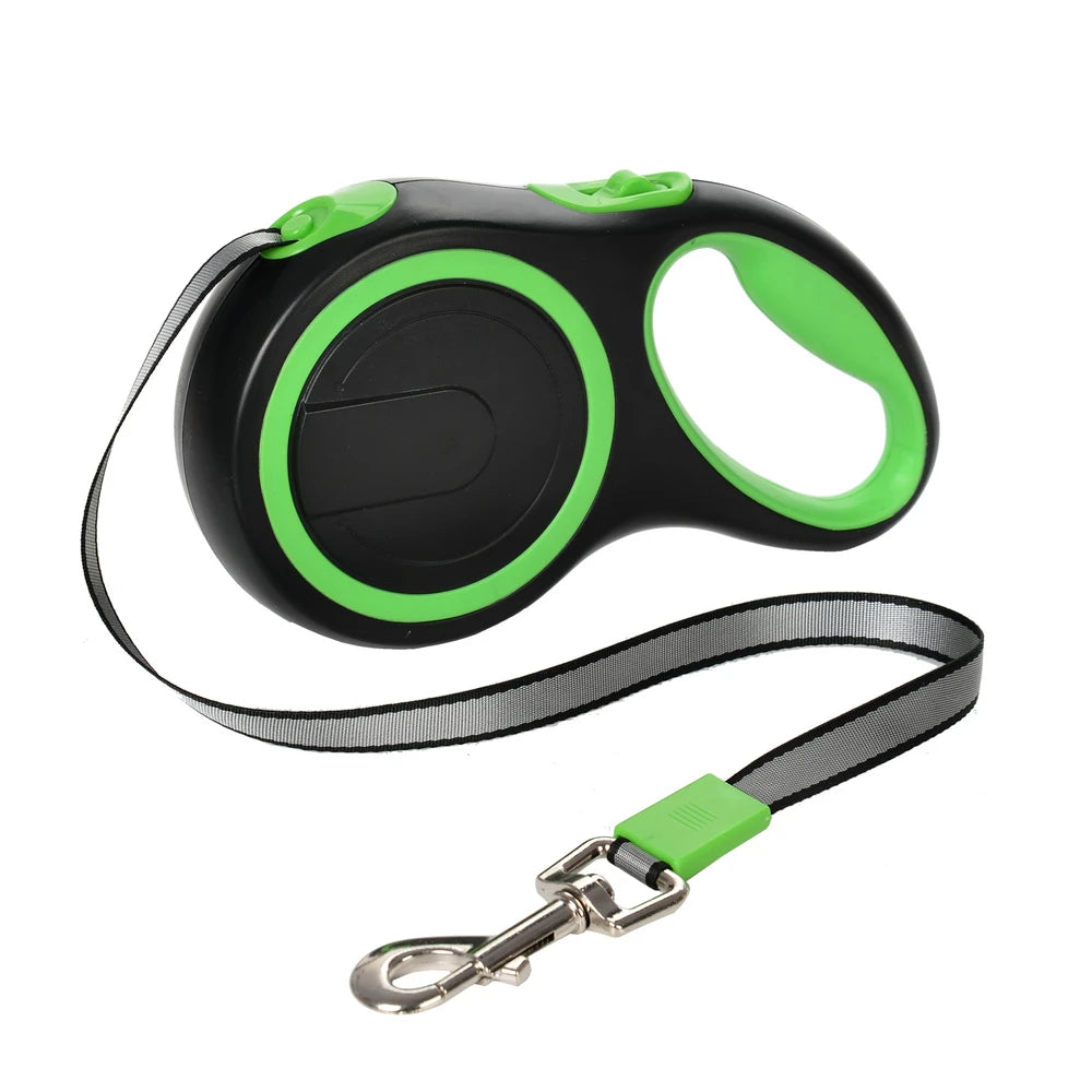 Long Strong Pet Leash For Large Dogs Durable Nylon Retractable Big Dog Walking Leash Leads Automatic Extending Dog Leash Rope