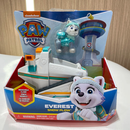 Genuine Paw patrol Dino Rescue Rex Ryder Everest Rescue Vehicle with Collectible Action Figure Patrulla Canina Children TOY Gift