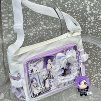 Purple and White