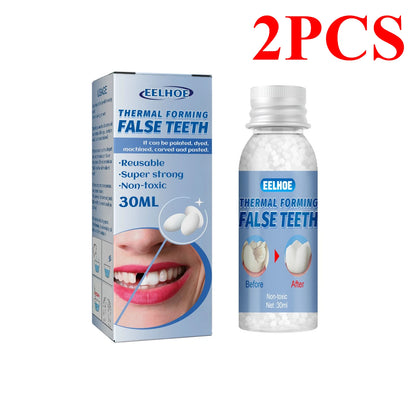 Temporary Teeth Repair Falseteeth Glue Resin Tooth Repair Glue Teeth Gaps Filling False Teeth Solid Glue Safety Dental Supplies