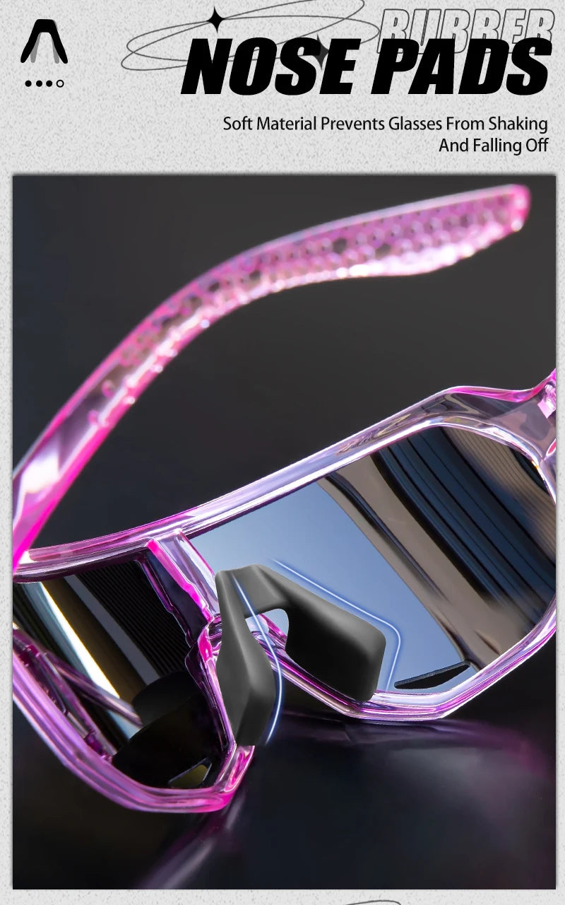 SCVCN Cycling Glasses Outdoor Sports Bicycle Sunglasses UV400 Running Eyewear Men MTB Cycling Sunglasses Road Bike Glasses