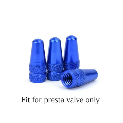 4/8pcs Aluminum Alloy Bicycle Tire FV Valve Cap MTB Road Bike Covered Protector Road MTB Tyre Dustproof Bike Presta Valve