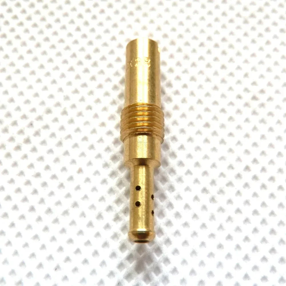 New Carburetter Pilot Jet Slow Jet 28mm In Length with a 5mm Round Head for Motorcycle Keihin Carb Carburetor Size 25-50