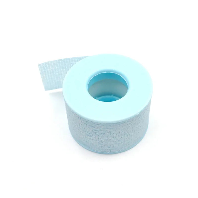 Non-woven silicone gel eyelash tape  breathable sensitive resistant blue/pink/purple/green/white eye pad Eyelash extension tools