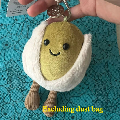 JC Hot Bag Cute Plush Toy label cute girl bag charm plush toy keychain Kawaii plush toy perfect as a birthday  Limited New Gift