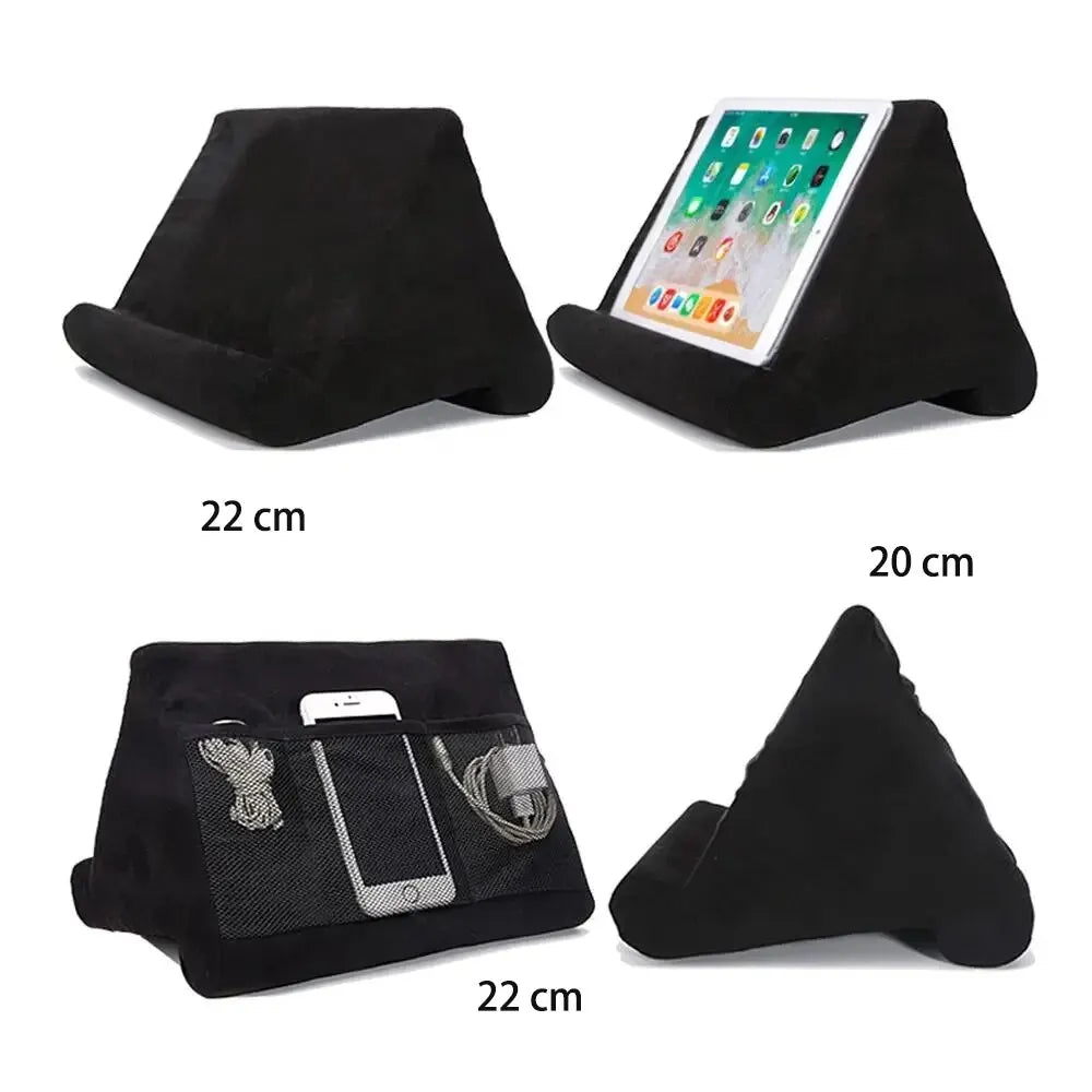 Xnyocn Tablet Stand Multifunction Sponge Pillow Stands for IPad Samsung Huawei Tab Reading Holder Support Bed Mount Bracket Book