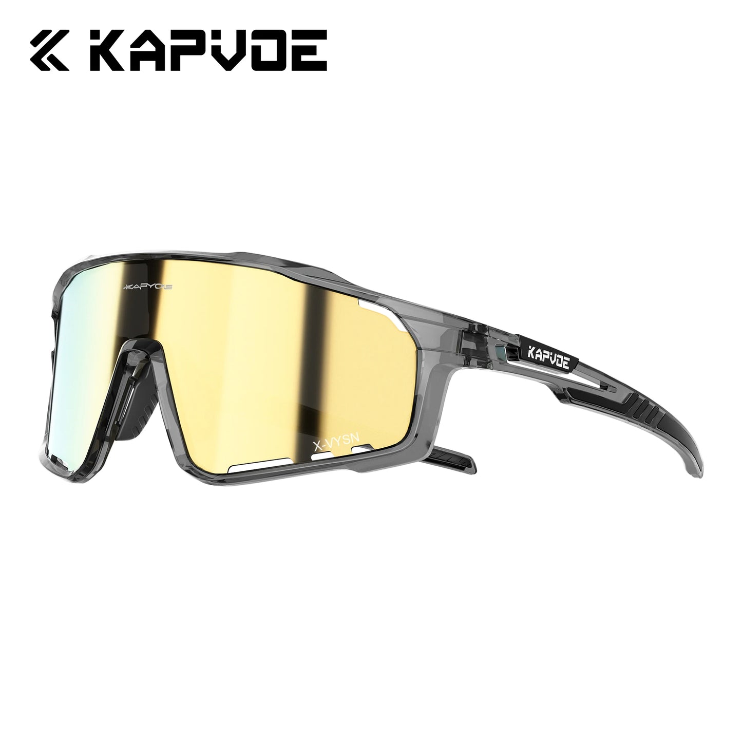 Kapvoe Cycling Glasses MTB Riding Running Sunglasses UV400 Skiing Fishing Climbing Goggles Man Woman Bike Bicycle Eyewear