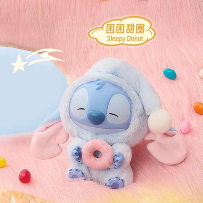 Official Stitch cartoon, so sleepy but still takes a bite / Street GENZ series blind box kids' collectible toy Christmas gift