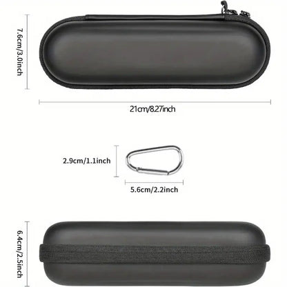 1pcs Electric Toothbrush Travel Case for Oral-B Pro/iO, Philips Sonicare, Oral B Toothbrush Case for Brush Heads & Accessories