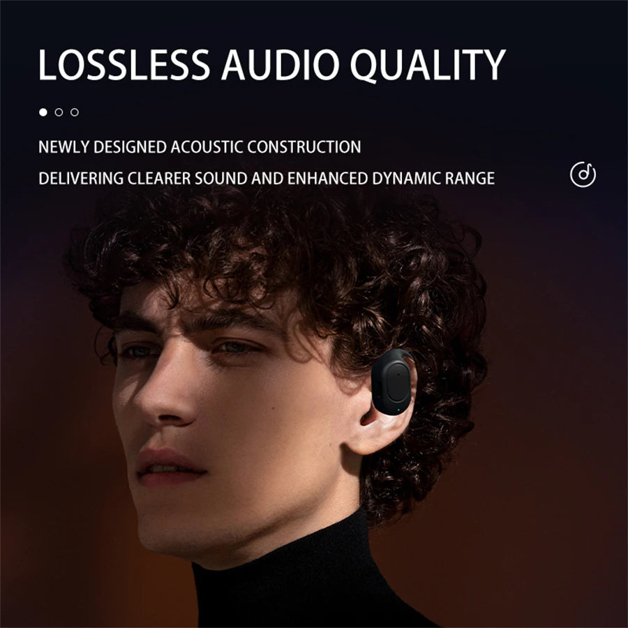 Wireless Headphones Bluetooth Headset With Microphone Bone Conduction Handsfree Noise Canceling Earphones For Driving Audifonos