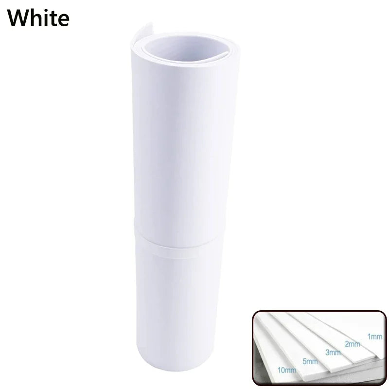 1pcs 1/2/3/5/10mm EVA Foam Sheets,Sound-Absorbing Noise Sponge, Cosplay Craft Material for Model Making