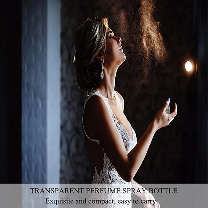 100 Spray Bottles 2ML/3ML- Odorless, BPA-free clear refillable travel atomizer, portable mini-sprayer for perfume and cosmetics