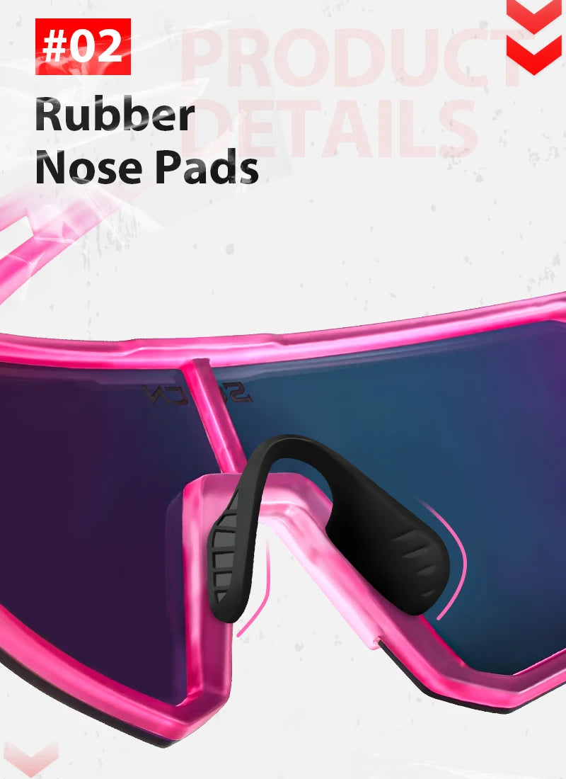 SCVCN Outdoor Cycling Sunglasses Men MTB Bike Glasses  Sports Mountain Climbing fishing Women Bicycle Cycling UV400 Goggles