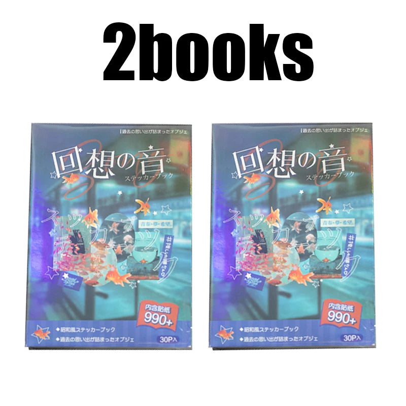 Mr. Paper 30/60/90pcs Retrospective Voice Cut Film Sticker Book Creative Handbook DIY Scrapbook Notebook Mugs Dairy Laptop Card