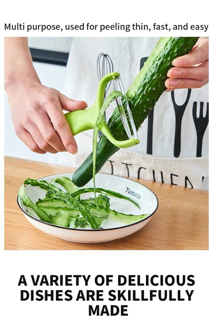3PCS multifunctional vegetable shredder - wide mouth, easy to chop vegetables - perfect for kitchen preparation
