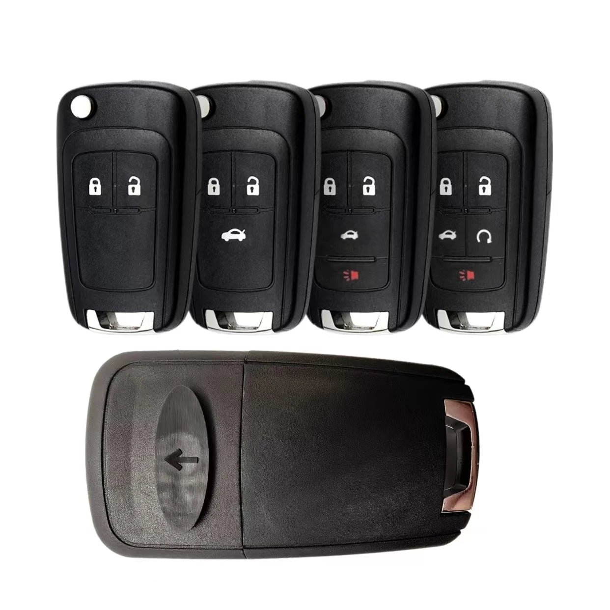Jingxin OHT01060512 Remote Car Key 2/3/4/5BT Fob 315/433MHz ID46 for Chevrolet Cruze Camaro Malibu Sonic Opel GMC Car Keys logo