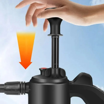 2L Foam Sprayer Car Wash Hand-held Foam Watering Can Air Pressure Sprayer Plastic Disinfection Water Bottle Car Cleaning Tools