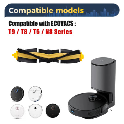 Accessories For ECOVACS Deebot T8 AIVI N8 Pro AIVI N9 N10 N10 Plus Side Brush,Main Brush,  Filter, Dust Bag,Hepa Filter