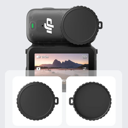 Silicone Lens Cap for DJI Osmo Nano - Anti-Scratch Protective Cover, Soft Dustproof Camera Lens Protector Accessories