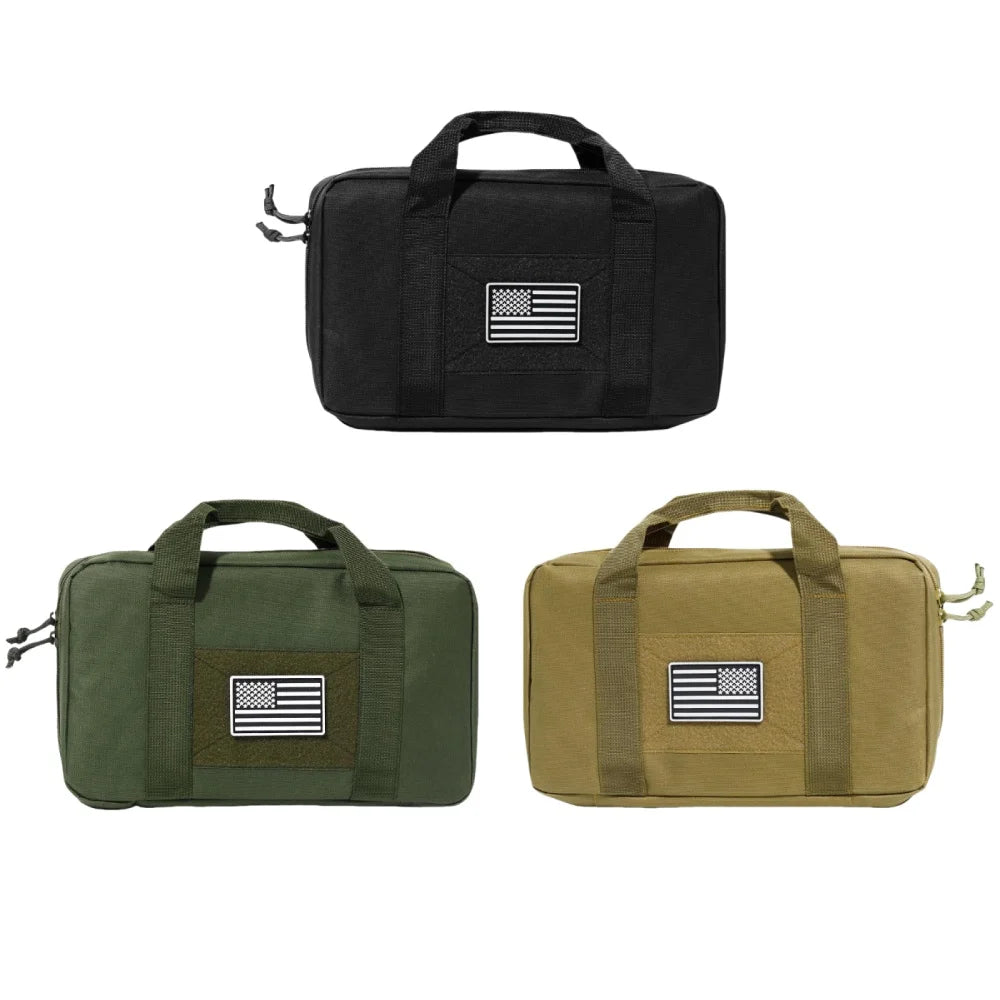 Tactical Gun Bag Airsoft Pistol Pouch Outdoor Sport Hunting Concealed Carry Portable Handgun Protection Case Hunting Accessories