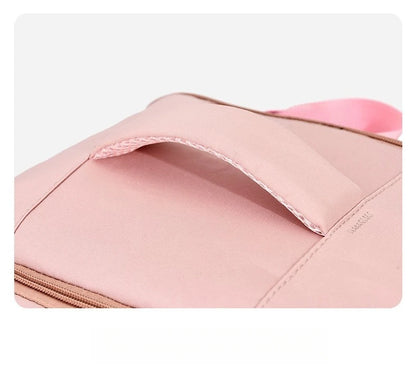 Lightweight Large Travel Backpack, Solid Color Minimalist Multifunctional Student School Bag