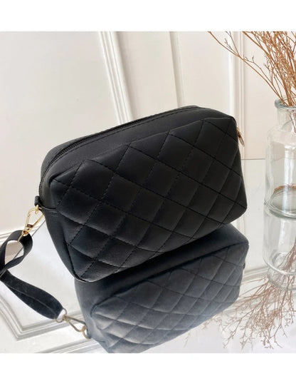 2025 tassel women's small crossbody bag trend diamond grid embroidery camera women's shoulder bag fashion chain crossbody bag