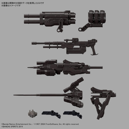 Bandai Genuine 30MM ARMORED CORE VI NIGHTFALL STEEL HAZE BD-011 MELANDER Liger Tail CC-2000 ORBITER Anime Figure Assembly Model