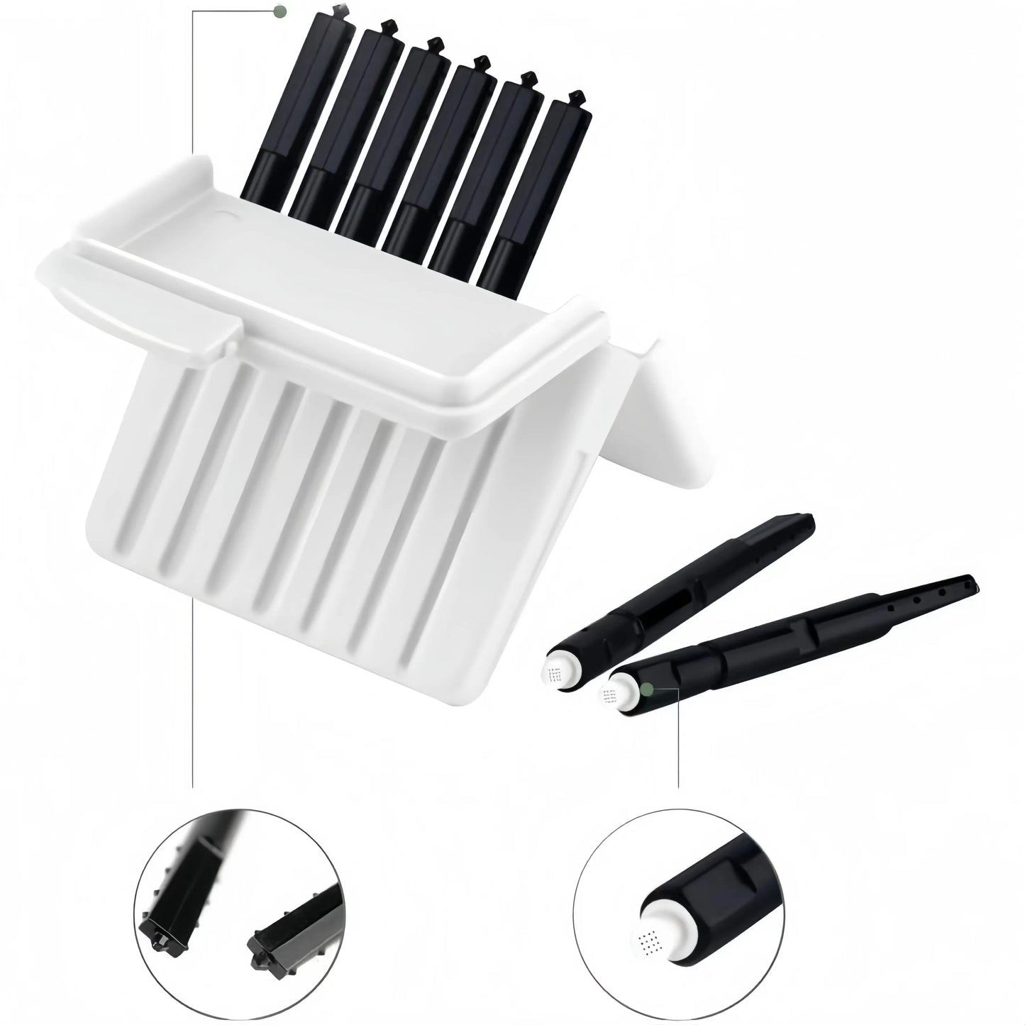 5 Packs/ 40pcs Wax Guard Filters Hearing Aid Accessories for Phonak, Resound, Widex and Unitron