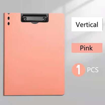 Frosted File Folder Student Test Paper Folder Data Storage Book Office Supplies Board File Folder Writing Board Single Folder