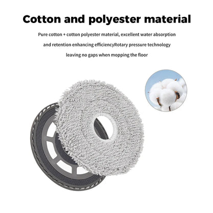For Dreame Main Side Brush Hepa Filter Mop Rags Dust Bag X50 Pro/X50 Ultra/X50Master/L40S Pro Ultra/L50 Pro Ultra/MOVA V50 Ultra