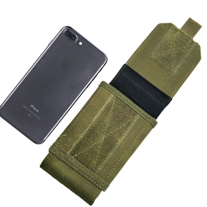 6 Inch Cell Phone Pouch Waist Bag Molle Outdoor Universal Running Mobile Phone Case Bag Camping Hunting Accessories Pouch