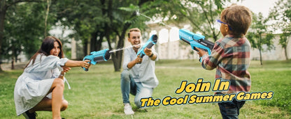 Electric Water Gun Toy for Adults Powerful Automatic Suction Water Blaster Summer Gift Beach Pool Garden Game Outdoor Fun Toy